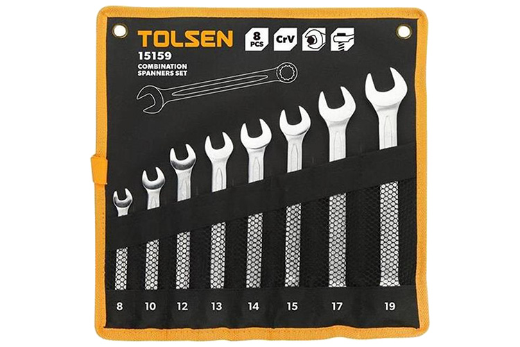 Bộ 8 chìa khóa vòng miệng Tolsen 15159
