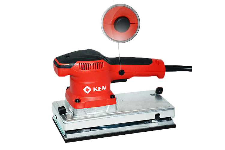 Máy chà nhám chữ nhật 520W/115x235mm Ken 9235