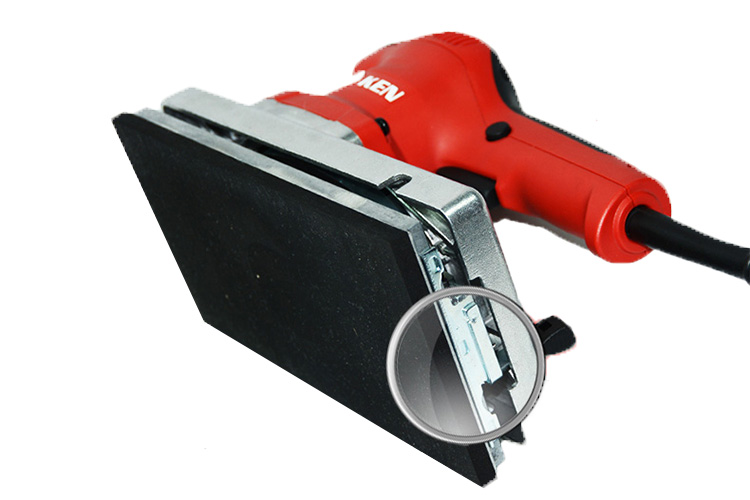 Máy chà nhám chữ nhật 520W/115x235mm Ken 9235