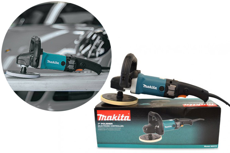 Máy chà nhám đánh bóng 1200W đường kính 180mm Makita 9237C