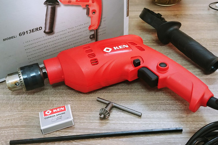 Máy khoan động lực 580W/13mm Ken 6913ERD