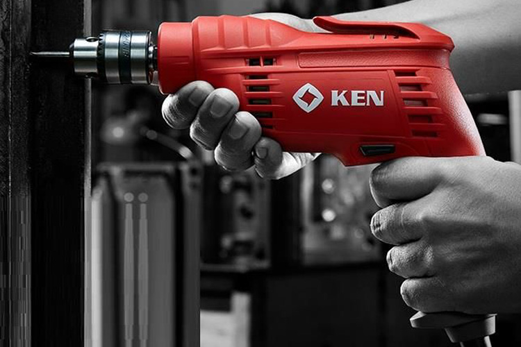 Ken 6410JER 350W/20mm electric iron drill