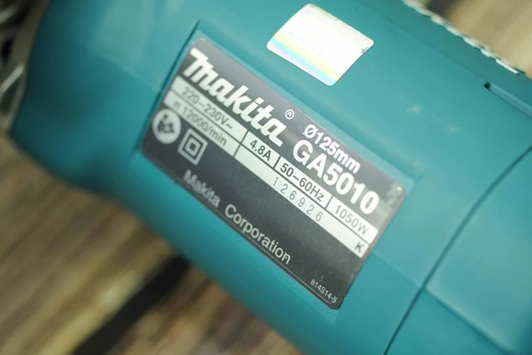Máy mài góc 1050W đường kính 125mm Makita GA5010