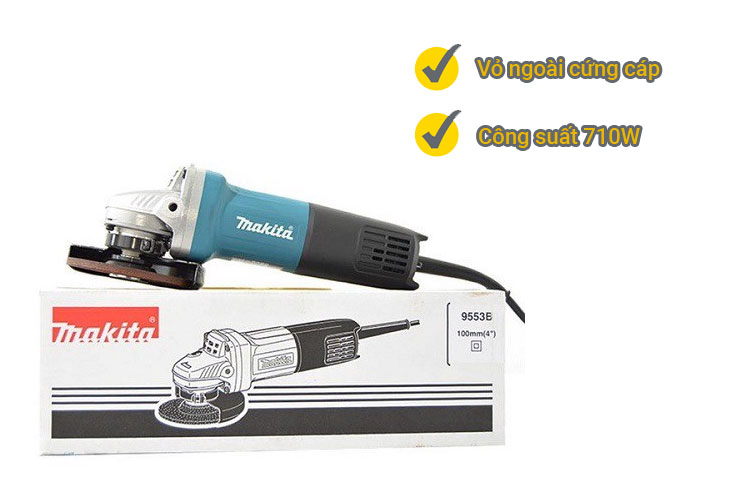 Máy mài góc 710W đường kính 100mm Makita 9553B