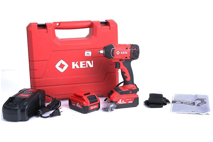 Máy siết bu lông pin 20V/16mm Ken BL6320D