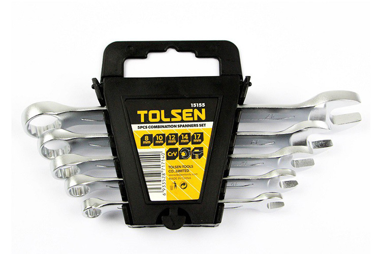 Bộ 5 khóa vòng miệng Tolsen 15155