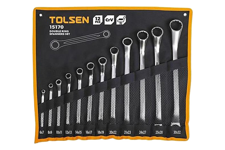 Bộ 12 chìa khóa vòng miệng Tolsen 15170