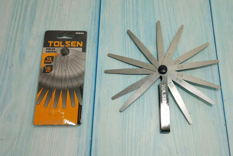 Bộ thước lá 0.05-1.00mm Tolsen 35044