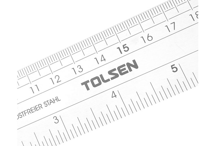 Thước đo góc nhôm 250mm Tolsen 35038