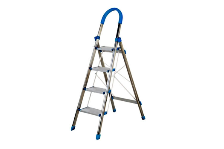 Nikita NKT-DL04 large step aluminum step ladder
