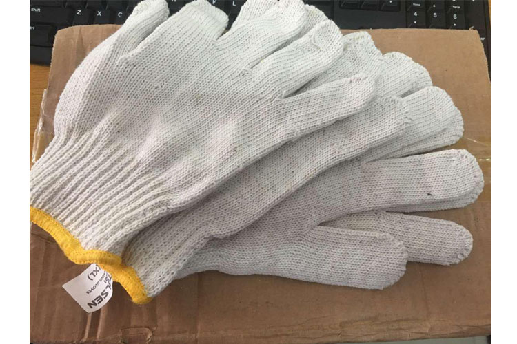 Bộ 12 bao tay vải trắng Tolsen 45002