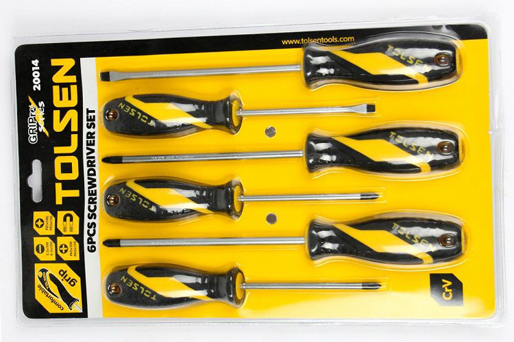 Bộ 6 cây tua vít Tolsen 20014