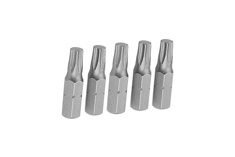 Set of 5 Tolsen 20277 cotton screw heads