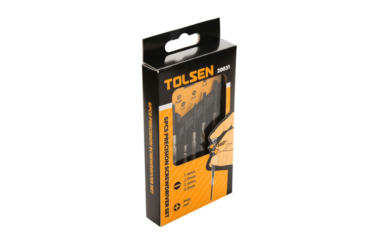 Bộ 6 cây tua vít sửa đồng hồ Tolsen 20031