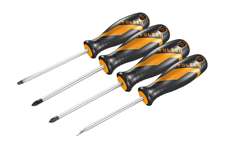 Set of 4 Tolsen 20180 insulated screwdrivers