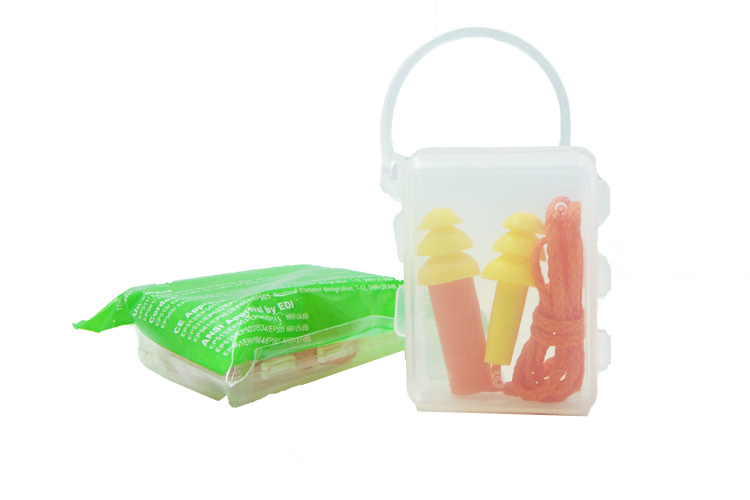 Soft plastic ear protectors EN352-2/ANSI S3.19 Pan Taiwan SE1363