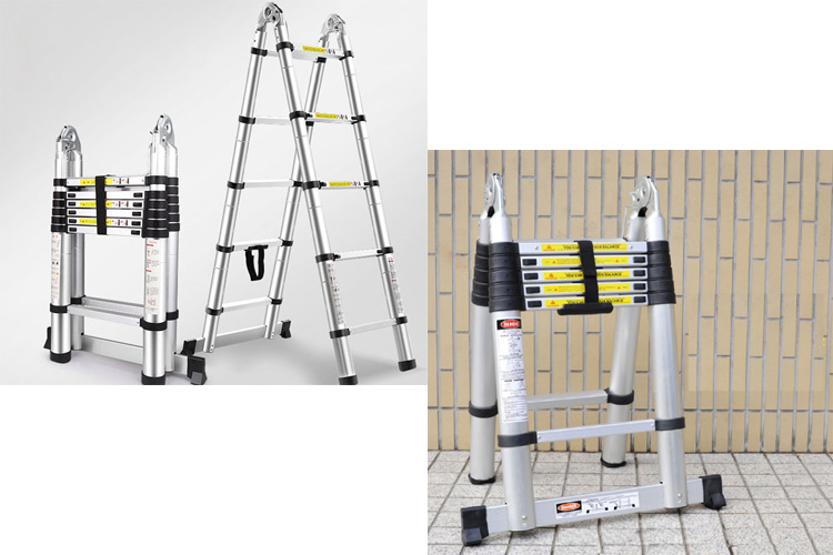 Multi-purpose retractable aluminum ladder Nikita NKT-AI32