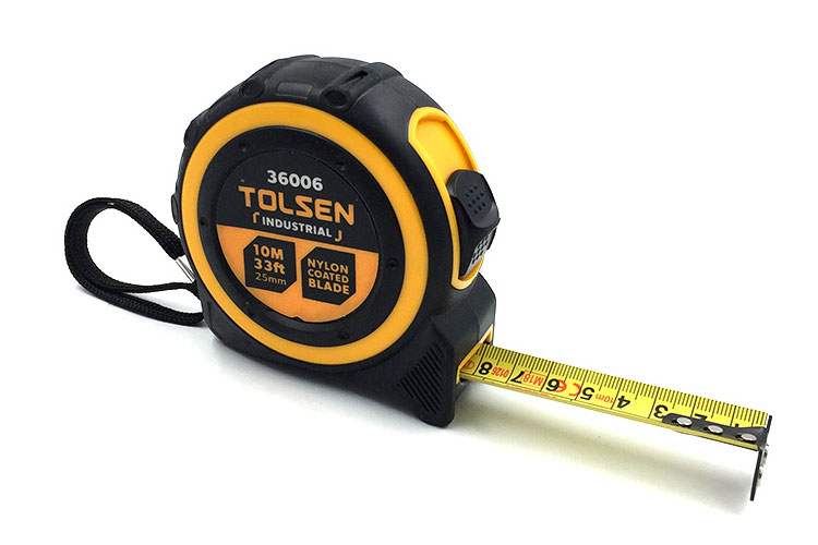 Thước cuộn công nghệp 10mx25mm Tolsen 36006