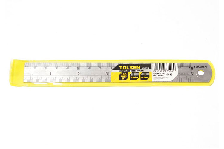 Tolsen 150mm leaf ruler 35024