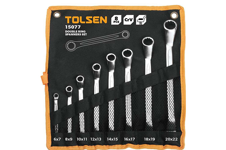 Bộ 8 chìa khóa vòng miệng Tolsen 15077