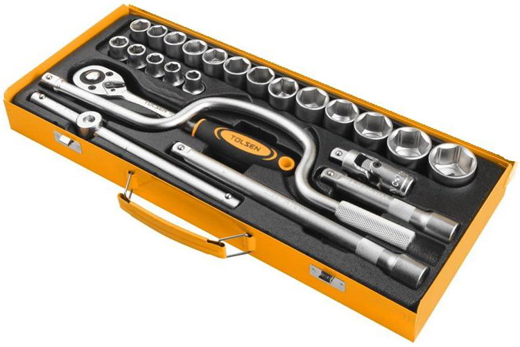 Bộ típ 24 chi tiết 1/2 inch Tolsen 15141