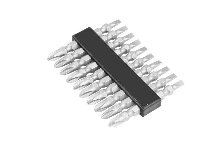 Set of 10 screwdrivers with 2 plus & minus heads Tolsen 20361