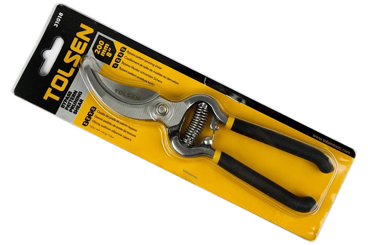 Kéo cắt cành cán nhung 200mm Tolsen 31018
