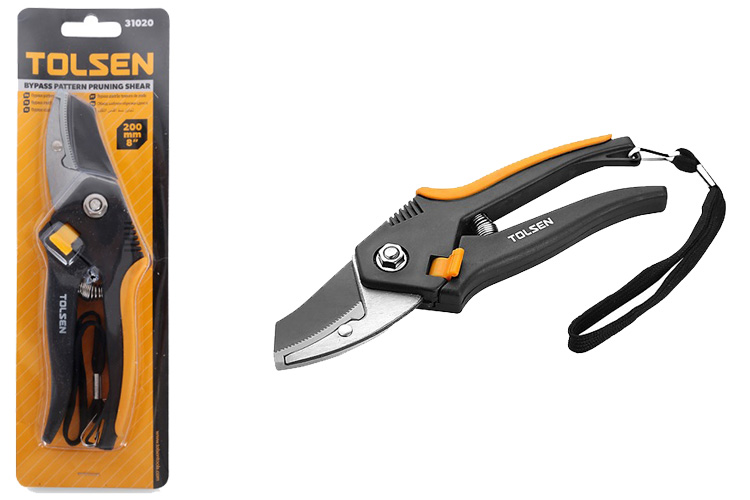 Kéo cắt cành có dây treo 200mm Tolsen 31020