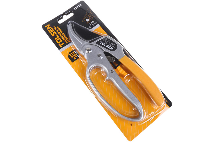 Kéo cắt hoa cán vàng bạc 200mm Tolsen 31023