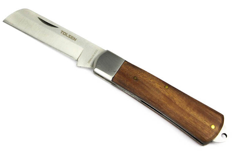 Dao lưỡi thẳng cho thợ điện Tolsen 38040