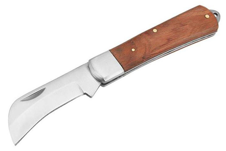 Dao lưỡi cong cho thợ điện Tolsen 38041