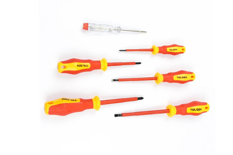 Tolsen 38013 6-piece insulated screwdriver set