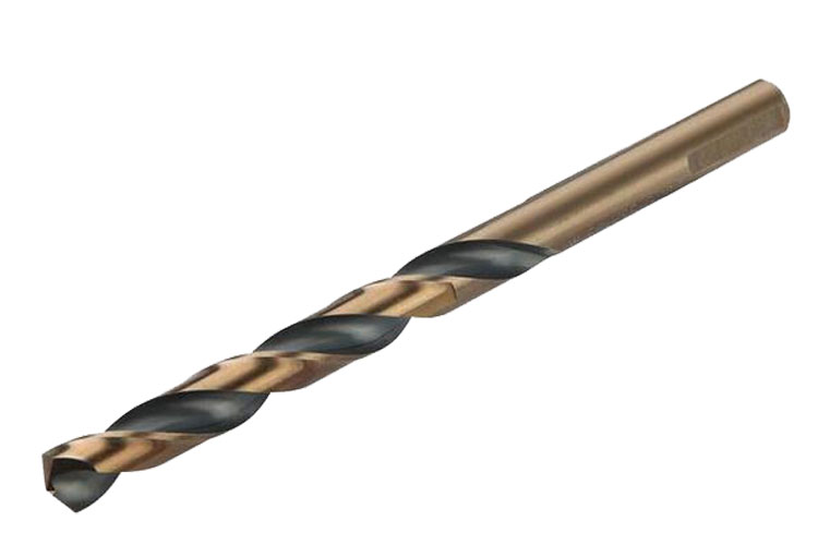 Pack of 10 Tolsen 75124 8.5mm black and gold HSS iron drill bits
