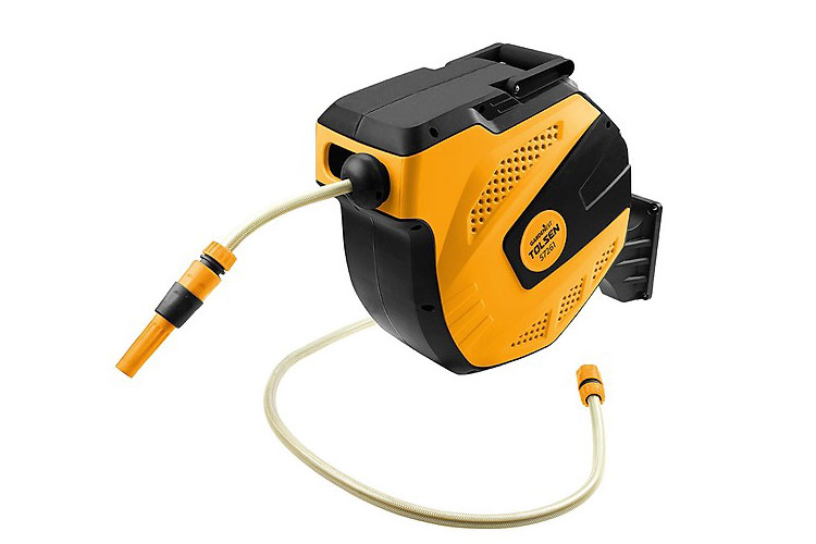 Bộ rulô cuộn ống nước tự động 1/2inch x 15m dây Tolsen 57261