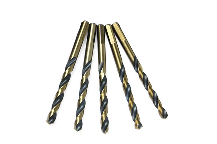 Pack of 5 Tolsen 75129 11mm black and gold HSS iron drill bits