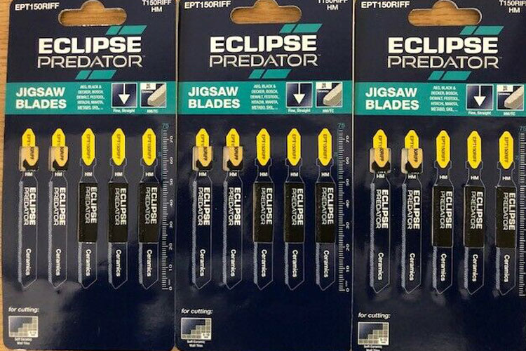 Bộ 5 lưỡi cưa lọng máy Eclipse EPT150RIFF