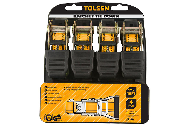 Bộ 4 dây tăng đơ chằng hàng 5m Tolsen 62254