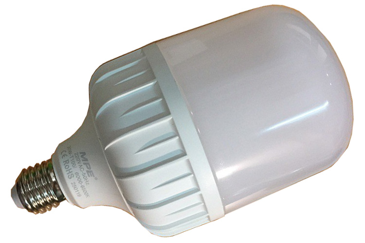 Đèn Led Bulb 40W đui E27 MPE LBD-40V ánh sáng vàng