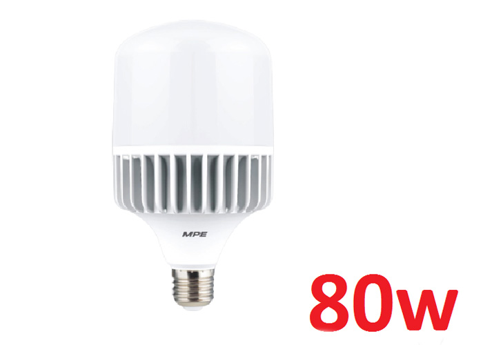 Đèn Led Bulb 80W đui E40 MPE LBA-80T ánh sáng trắng