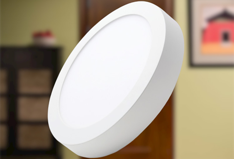 Đèn Led Panel tròn nổi 12W MPE SRPL-12V ánh sáng vàng