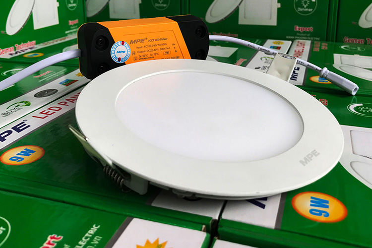 Đèn Led Panel tròn âm Dimmable 6W MPE RPL-6N/DIM