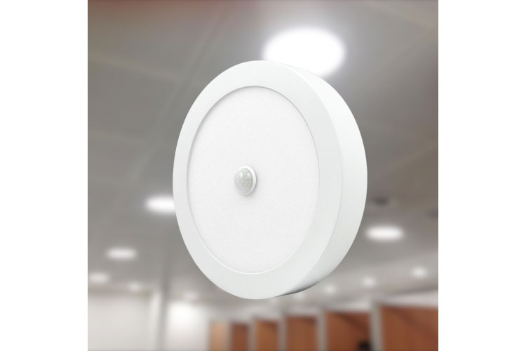 Đèn Led Panel tròn nổi Motion Sensor 24W MPE SRPL-24T/MS ánh sáng trắng