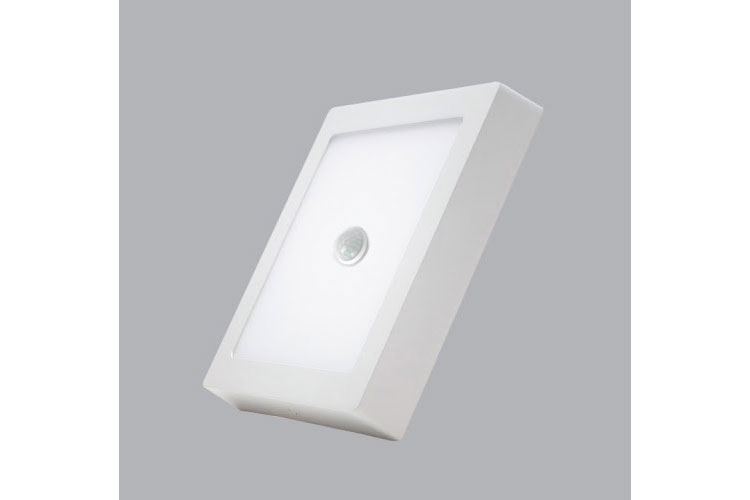 Đèn Led Panel vuông nổi Motion Sensor 12W MPE SSPL-12T/MS ánh sáng trắng