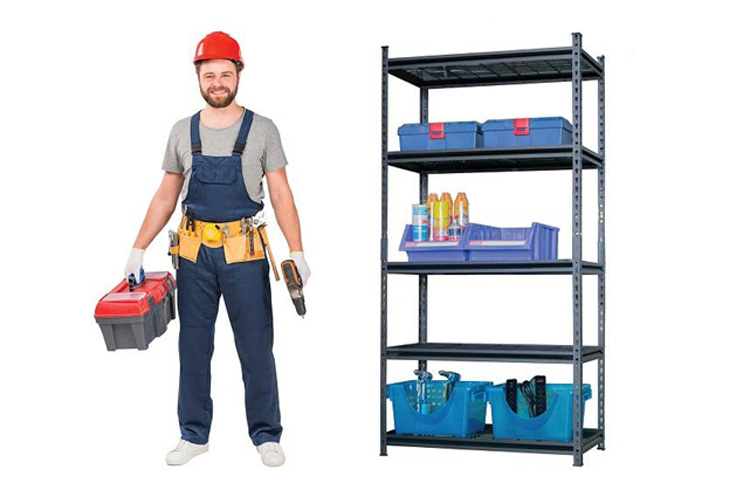 5-tier 107cm CSPS VNSV107A5BB1 storage wire shelf