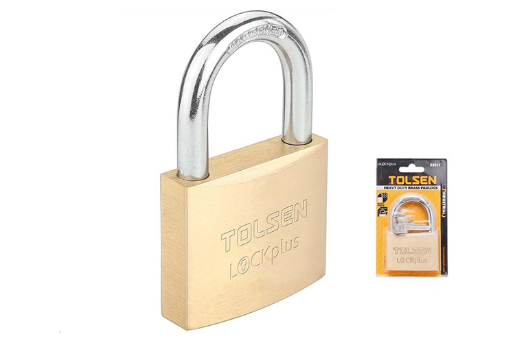 Ổ khóa đồng công nghiệp 20mm Tolsen 55111