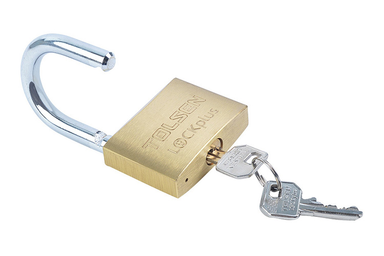Ổ khóa đồng công nghiệp 60mm Tolsen 55116