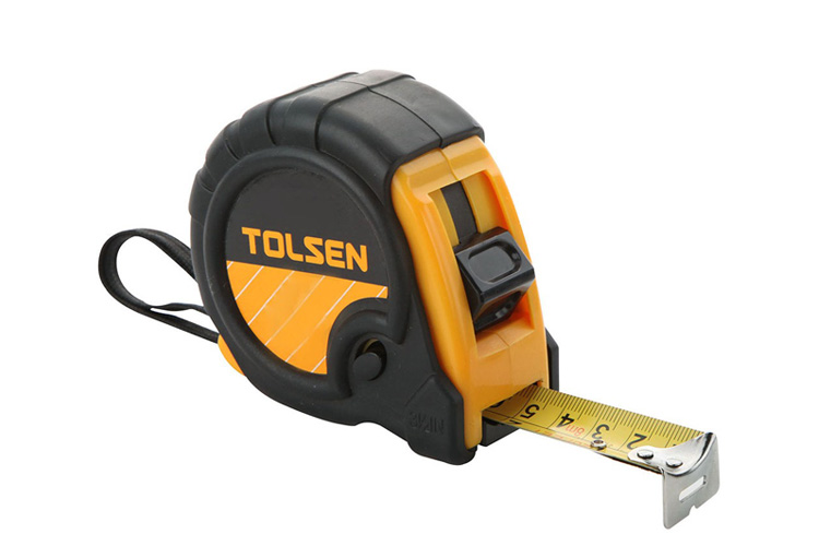 Thước cuộn 5m bọc nhựa mềm Tolsen 35003