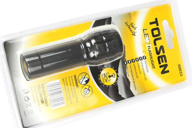 Đèn pin phóng to công nghiệp 3W Tolsen 60033
