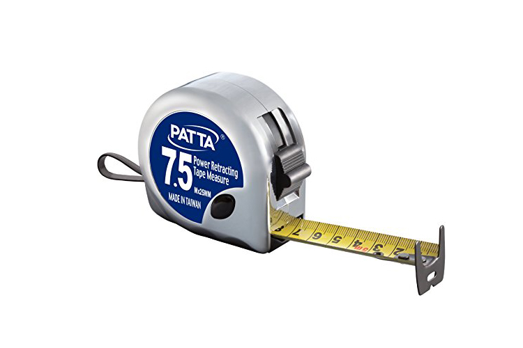Thước cuộn 7.5m Patta 25mm