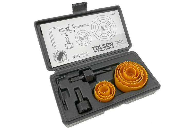 Bộ 11 vòng khoét lỗ  Tolsen 75865